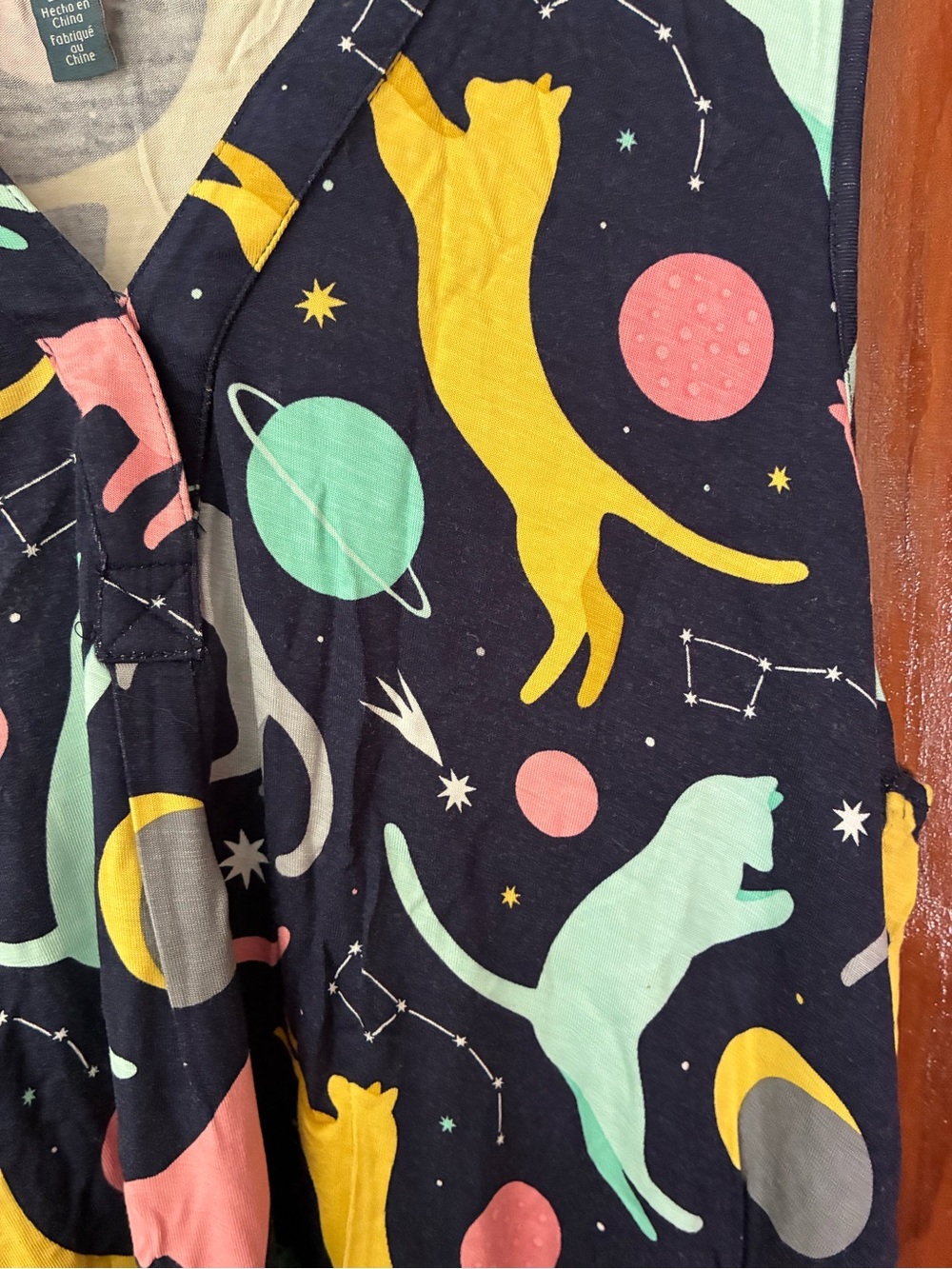 ModCloth Cosmic Cat Knit Sleeveless Top ๐๐๐โโฌ - Picture 3 of 6